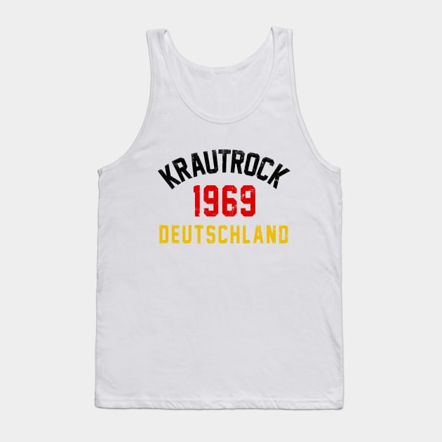 1969 Krautrock Deutschland Tank Top by mrspaceman